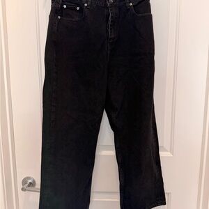 GANNI Women’s Cropped high-rise straight-leg Jeans